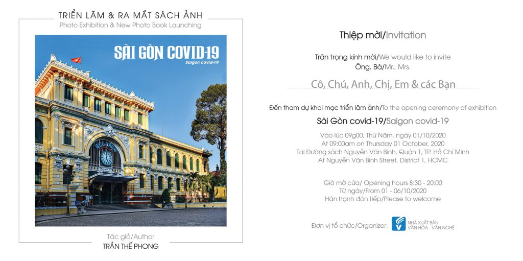 Triển lãm & ra mắt sách ảnh Saigon Covid-19